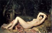 Theodore Chasseriau Sleeping Nymph oil painting reproduction